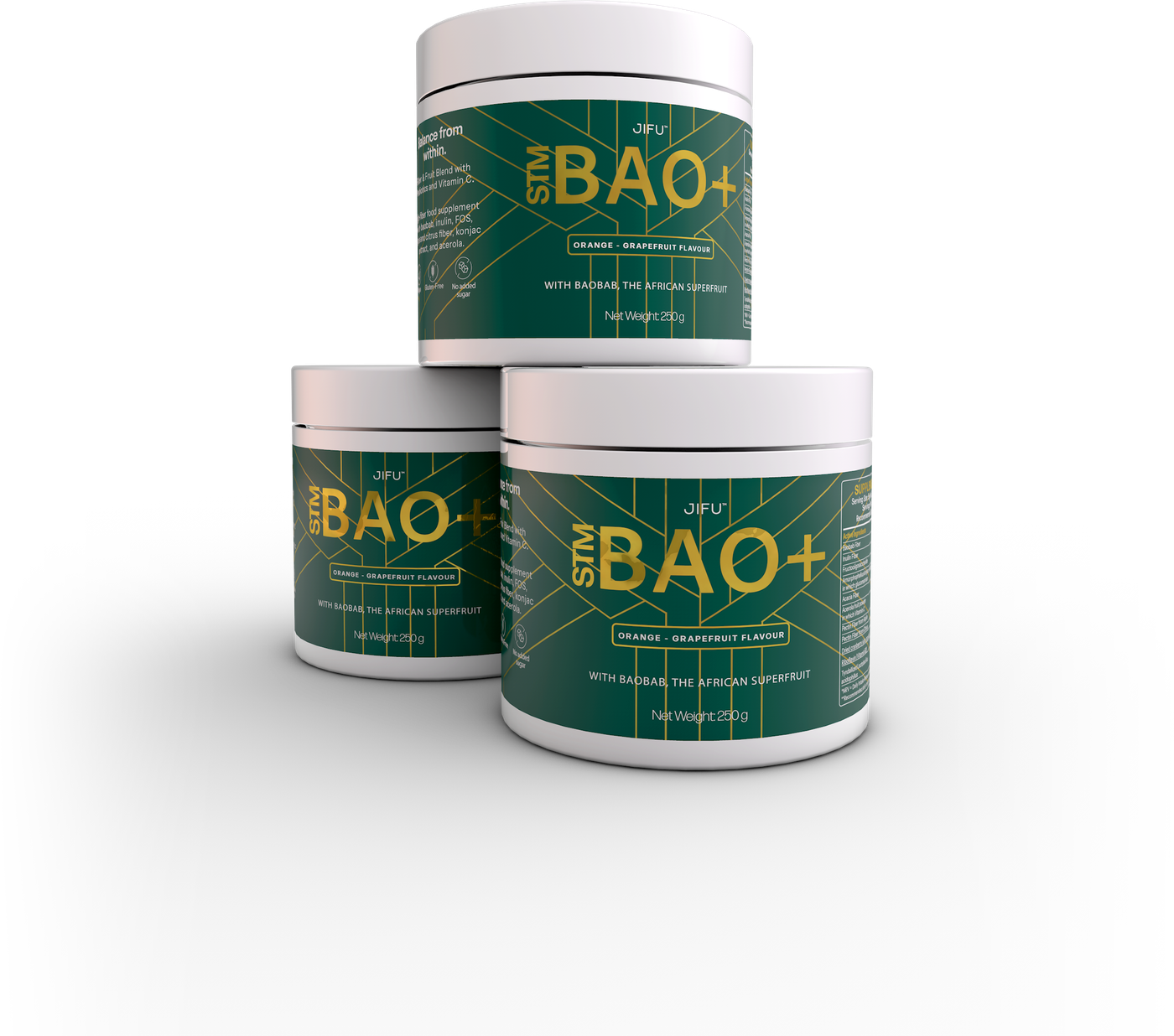 Barattoli di STM BAO+